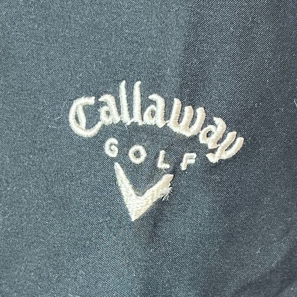 Callaway Golf Brushed Microfiber Pullover Jacket XXL Black Presbyterian Healthca - Picture 5 of 12